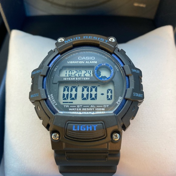 Casio Mud Resistant Stainless Steel Quartz New! - Picture 4 of 8